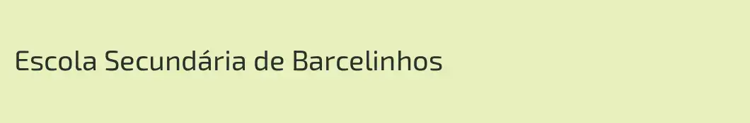 Escola Secundária de Barcelinhos